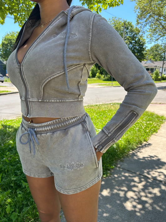 Washed & Ready- Shorts 🌫️💨